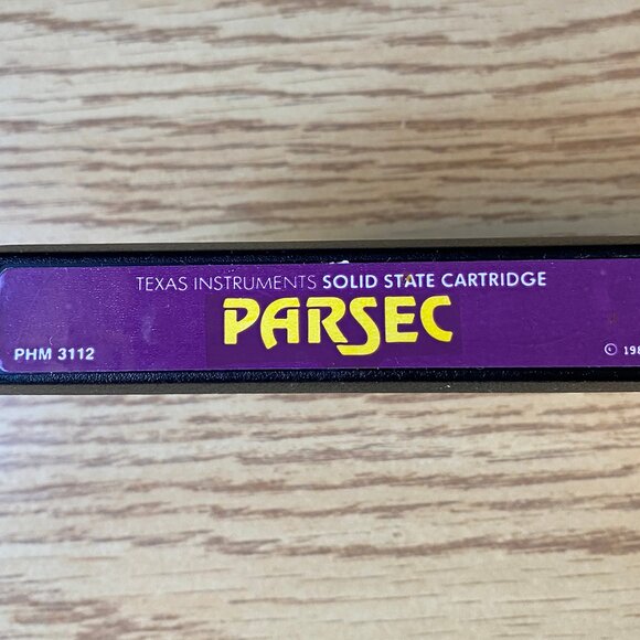 Texas Instruments Video Game Cartridges The Attack, Parsec, Tombstone City - Picture 5 of 6